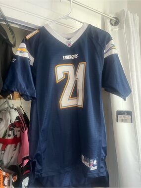 Youth XL Reebok LaDainian Tomlinson San Diego Chargers Premier Jersey Navy Blue